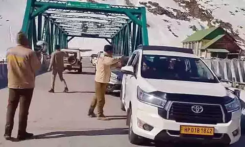 Lahaul एवं स्पीति आने वाले पर्यटकों के लिए सुरक्षा सलाह जारी Lahaul एवं स्पीति आने वाले पर्यटकों के लिए सुरक्षा सलाह जारी