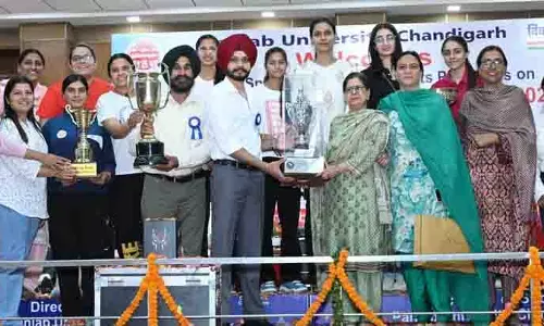 Punjab University के खेल पुरस्कार वितरण समारोह में खालसा कॉलेज के विद्यार्थियों का जलवा