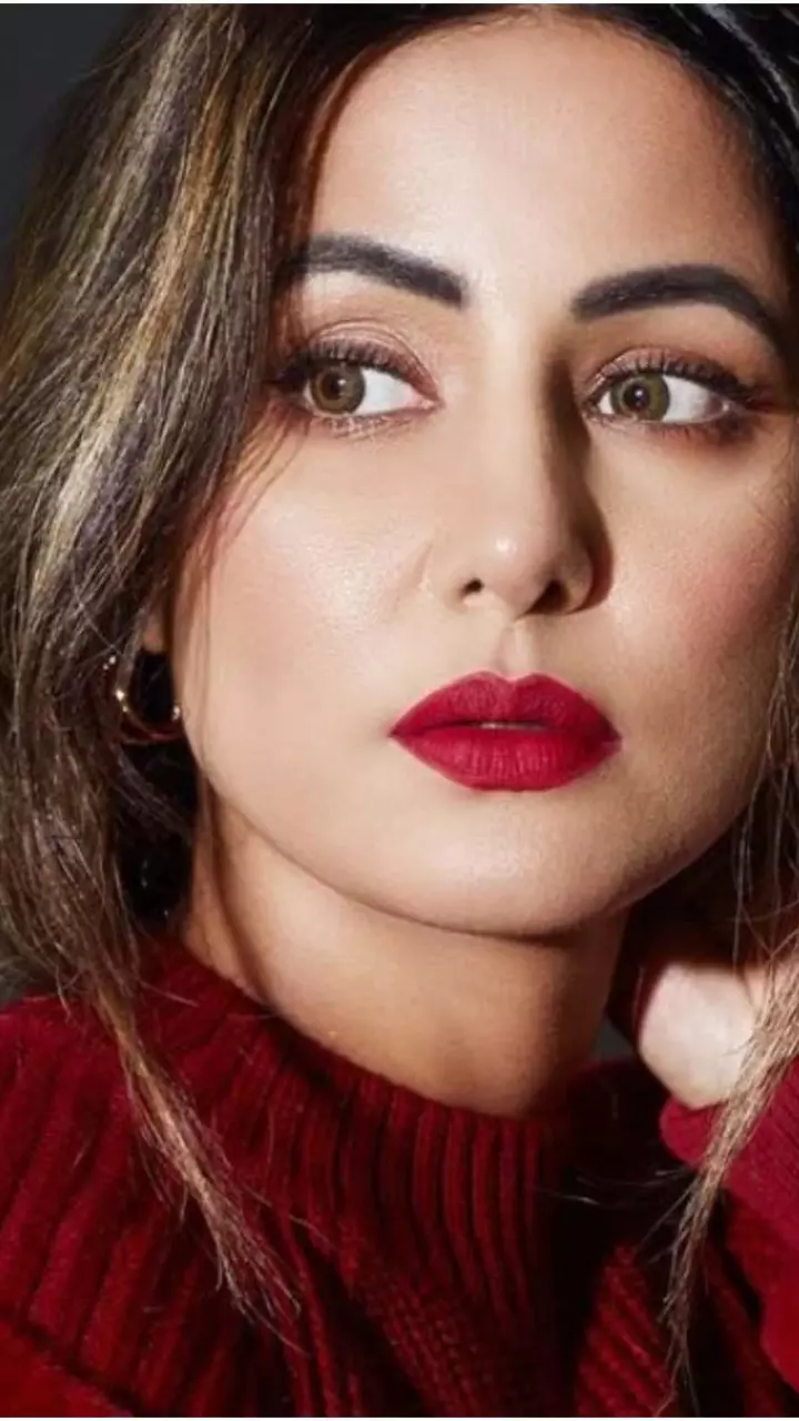 हिना खान टीवी की मशहूर एक्ट्रेस हैं।