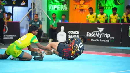 एलिमिनेटर मुकाबले में युवा योद्धास से भिड़ेंगे युवा मुंबा, तो सोनीपत और वारियर्ज के.सी. के बीच होगा नॉकआउट मुकाबला एलिमिनेटर मुकाबले में युवा योद्धास से भिड़ेंगे युवा मुंबा, तो सोनीपत और वारियर्ज के.सी. के बीच होगा नॉकआउट मुकाबला