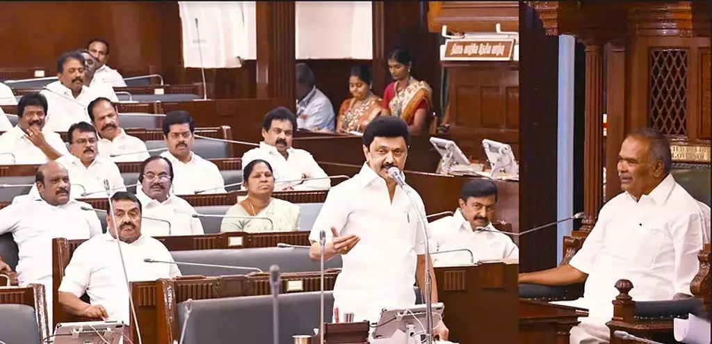 Tamil Nadu: सुबह विधानसभा की बैठक Tamil Nadu: सुबह विधानसभा की बैठक