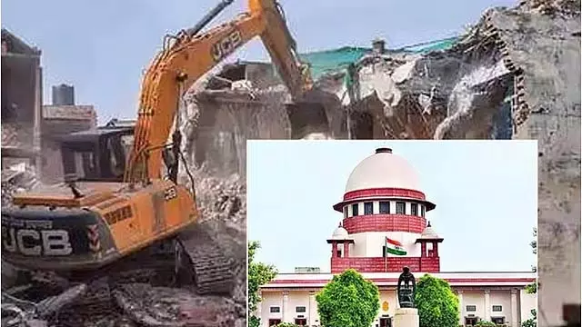 बुलडोजर से मकान गिराना गैरकानूनी! 10 लाख रुपए भरने का आदेश बुलडोजर से मकान गिराना गैरकानूनी! 10 लाख रुपए भरने का आदेश