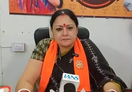 पश्चिम बंगाल की बीजेपी नेता अग्निमित्रा पॉल ने विपक्ष पर साधा निशाना, कहा- मोदी का भारत शक्तिशाली पश्चिम बंगाल की बीजेपी नेता अग्निमित्रा पॉल ने विपक्ष पर साधा निशाना, कहा- मोदी का भारत शक्तिशाली