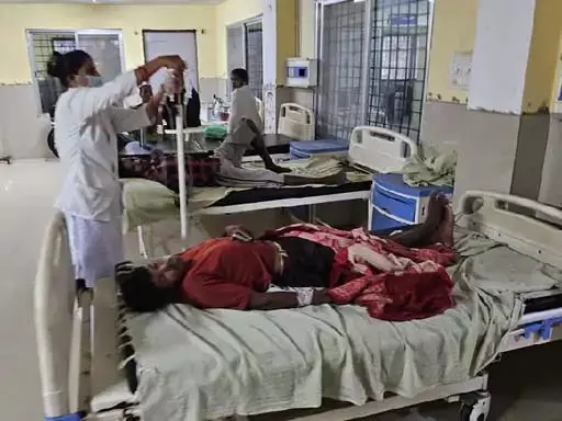 गोभी सब्जी खाने से आधा दर्जन ग्रामीणों की बिगड़ी तबीयत, जिला अस्पताल में भर्ती गोभी सब्जी खाने से आधा दर्जन ग्रामीणों की बिगड़ी तबीयत, जिला अस्पताल में भर्ती