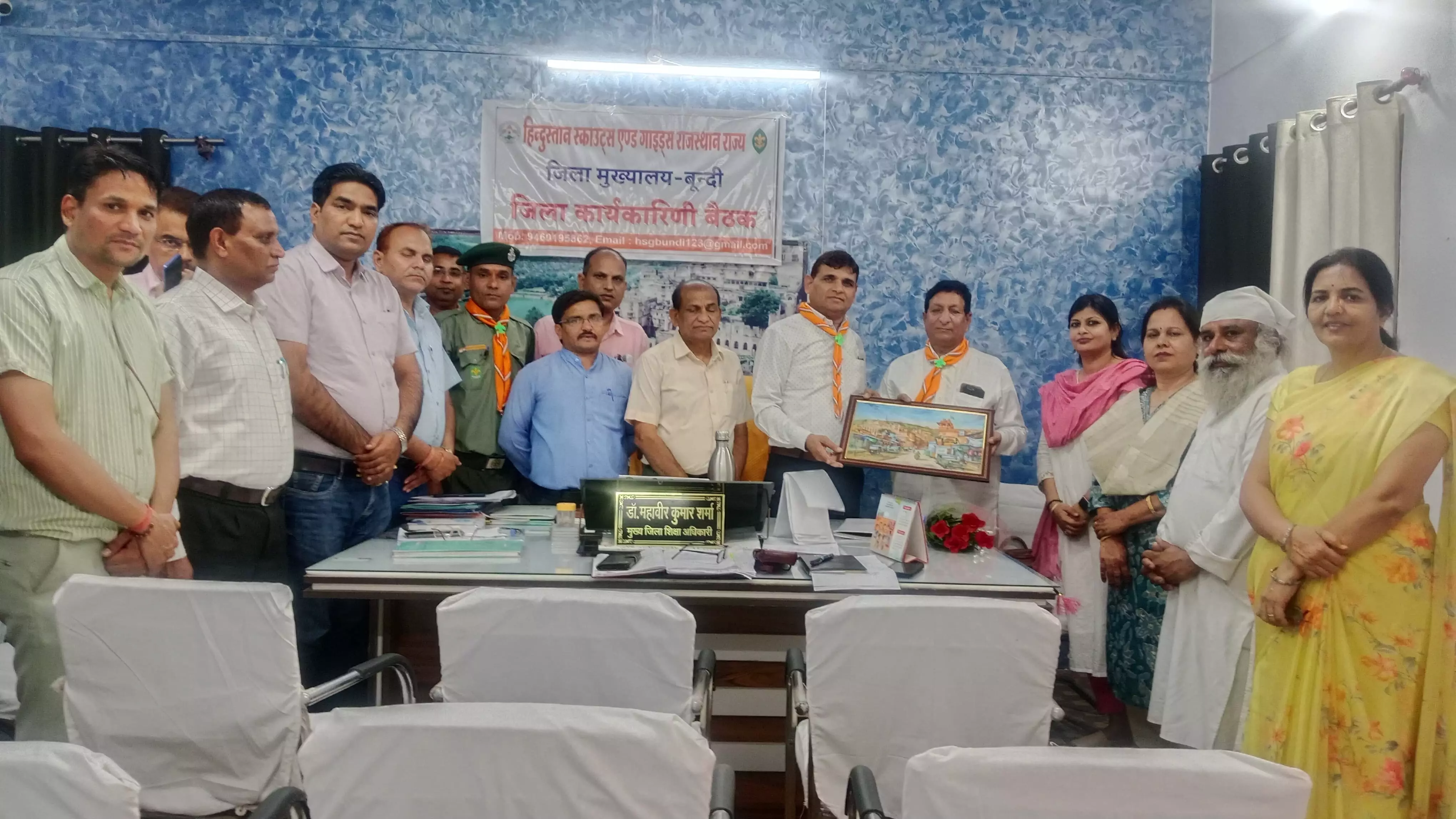 Bundi: हिन्दुस्तान स्काउट गाइड के राज्य सचिव रहे बूंदी दौरे पर Bundi: हिन्दुस्तान स्काउट गाइड के राज्य सचिव रहे बूंदी दौरे पर