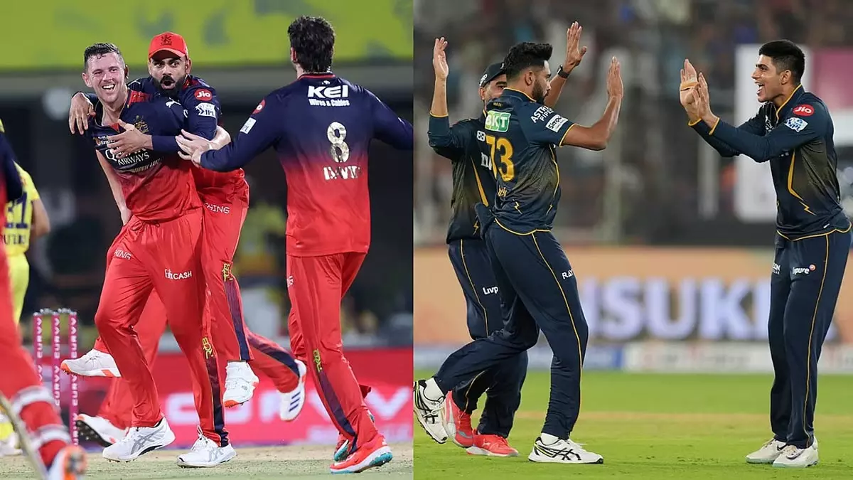 IPL 2025: शुभमन गिल ने जीता टॉस, गुजरात ने पहले गेंदबाजी का विकल्प चुना IPL 2025: शुभमन गिल ने जीता टॉस, गुजरात ने पहले गेंदबाजी का विकल्प चुना