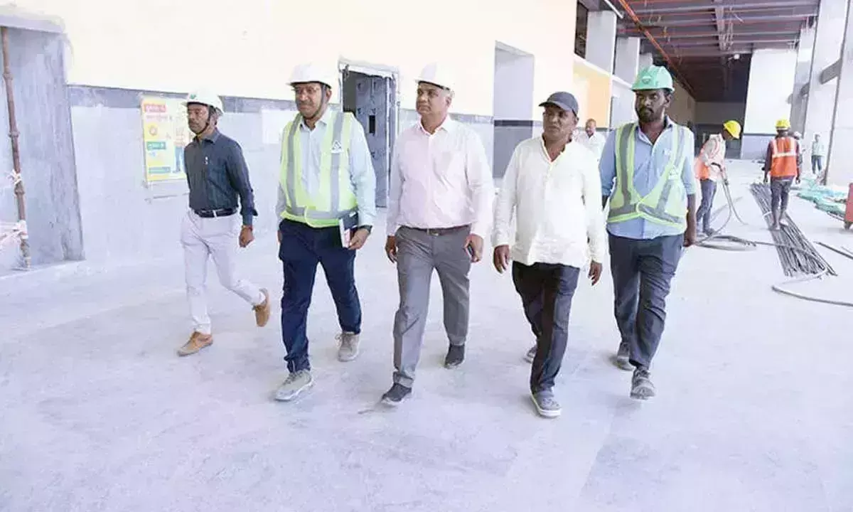 Andhra: तिरुपति स्टेशन विकास कार्य में तेजी Andhra: तिरुपति स्टेशन विकास कार्य में तेजी