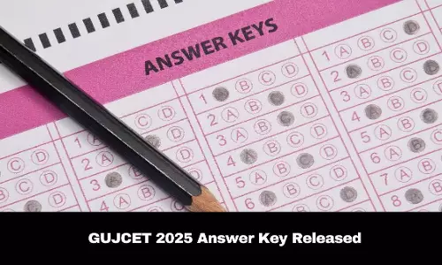 GUJCET 2025 उत्तर कुंजी जारी GUJCET 2025 उत्तर कुंजी जारी