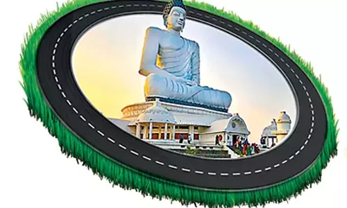 Andhra : केंद्र ने 140 मीटर चौड़े मार्गाधिकार के साथ भूमि अधिग्रहण को मंजूरी दे दी