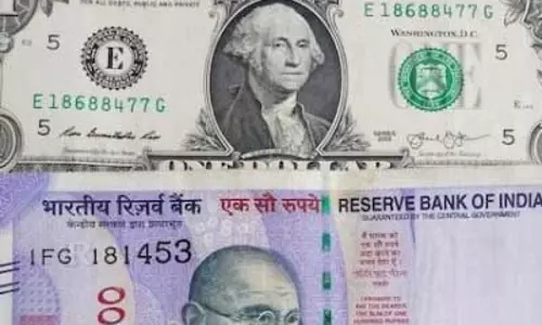 वित्त वर्ष 2026 में रुपए के 85.5-87.5 प्रति डॉलर के दायरे में कारोबार करने का अनुमान वित्त वर्ष 2026 में रुपए के 85.5-87.5 प्रति डॉलर के दायरे में कारोबार करने का अनुमान