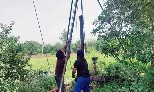गर्मियों से पहले MC बोरवेल में आई खराबी, जलापूर्ति बाधित