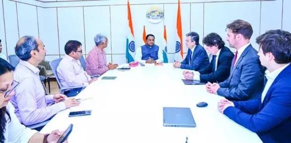 फ्रांसीसी राजदूत ने ओडिशा मुख्यमंत्री से मुलाकात, निवेश अवसरों पर चर्चा फ्रांसीसी राजदूत ने ओडिशा मुख्यमंत्री से मुलाकात, निवेश अवसरों पर चर्चा