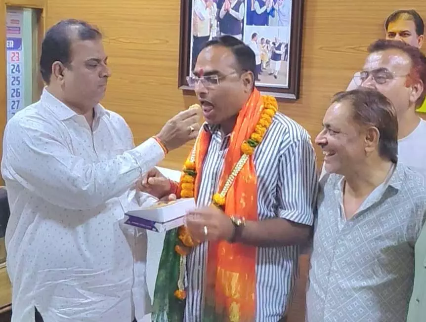 सचिन मेघानी बने नगर निगम जोन 10 के अध्यक्ष सचिन मेघानी बने नगर निगम जोन 10 के अध्यक्ष