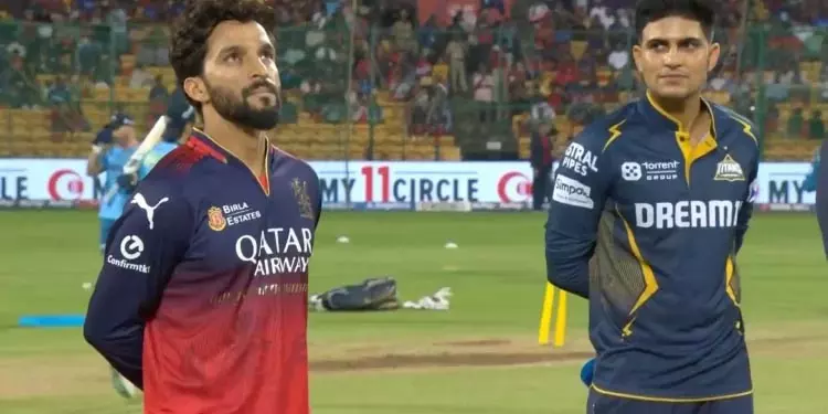 IPL 2025 गुजरात टाइटन्स ने आरसीबी को बल्लेबाजी के लिए आमंत्रित किया IPL 2025 गुजरात टाइटन्स ने आरसीबी को बल्लेबाजी के लिए आमंत्रित किया