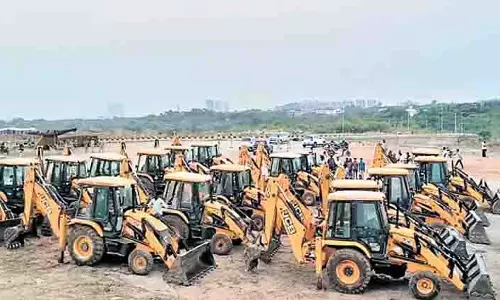 Telangana: कांचा गाचीबोवली जमीन पर केंद्र ने मांगी रिपोर्ट Telangana: कांचा गाचीबोवली जमीन पर केंद्र ने मांगी रिपोर्ट