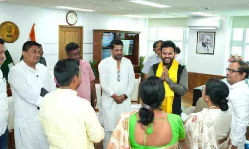 केंद्रीय नागरिक उड्डयन मंत्री K Ram Mohan Naidu से अधिक उड़ानों के लिए अनुरोध केंद्रीय नागरिक उड्डयन मंत्री K Ram Mohan Naidu से अधिक उड़ानों के लिए अनुरोध