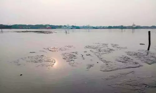 झील पानी से भरी है; नाव सेवा ठप, यात्रियों को परेशानी झील पानी से भरी है; नाव सेवा ठप, यात्रियों को परेशानी