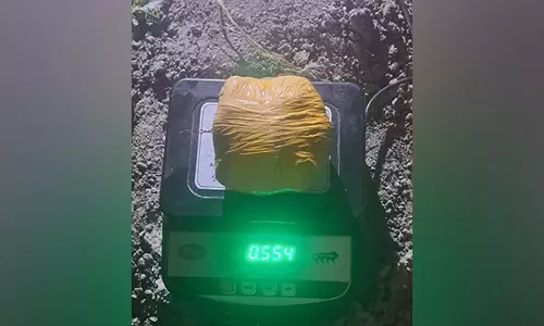 BSF, पंजाब पुलिस ने तरनतारन में हेरोइन के साथ नार्को-तस्कर को पकड़ा