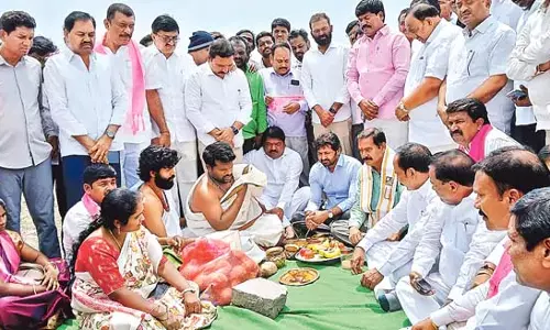 भारत रत्न श्री राम जन्मभूमि तीर्थ क्षेत्र ट्रस्ट के रजत जयंती समारोह का भूमिपूजन समारोह