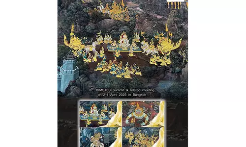 Thailand ने प्रधानमंत्री मोदी की यात्रा के सम्मान में विशेष रामायण स्मारक टिकट किया जारी