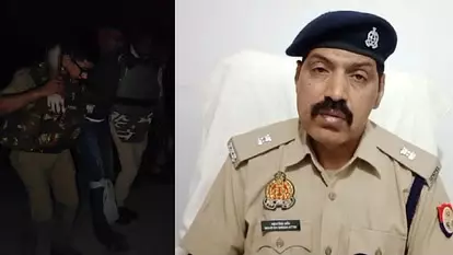 25 हजार के इनामी दो बदमाश गिरफ्तार, एक को लगी गोली 25 हजार के इनामी दो बदमाश गिरफ्तार, एक को लगी गोली