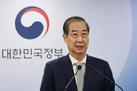 South Korea के कार्यवाहक राष्ट्रपति ने यून को पद से हटाए जाने के बाद स्थिरता सुनिश्चित करने की शपथ ली South Korea के कार्यवाहक राष्ट्रपति ने यून को पद से हटाए जाने के बाद स्थिरता सुनिश्चित करने की शपथ ली