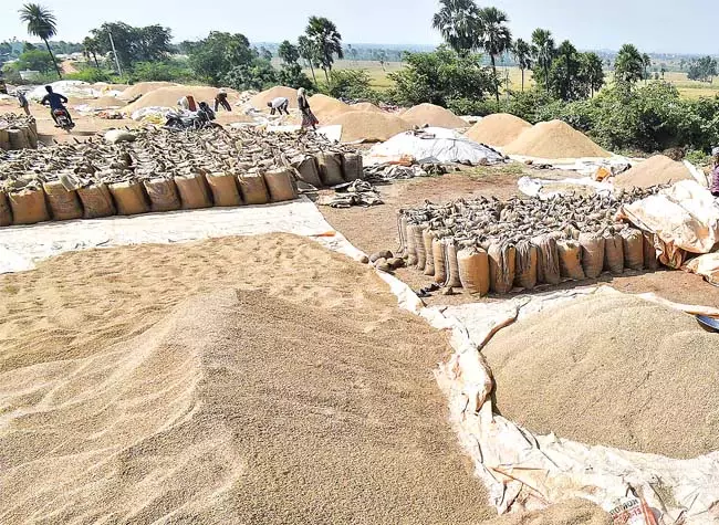 Telangana: रबी में 70.13 लाख टन अनाज खरीदा गया Telangana: रबी में 70.13 लाख टन अनाज खरीदा गया