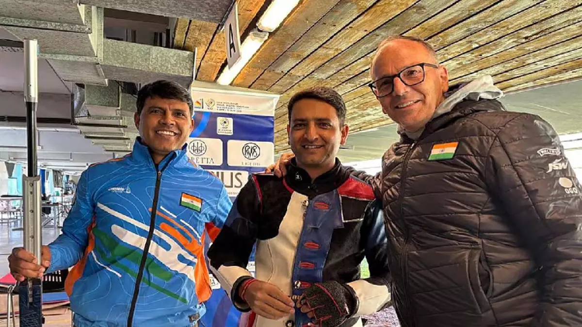 ISSF विश्व कप: चैन ने कांस्य पदक जीतकर भारत का खाता खोला ISSF विश्व कप: चैन ने कांस्य पदक जीतकर भारत का खाता खोला