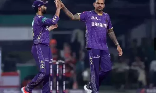 Sunil Narine ने टी20 में केकेआर के लिए 200 विकेट पूरे किए Sunil Narine ने टी20 में केकेआर के लिए 200 विकेट पूरे किए