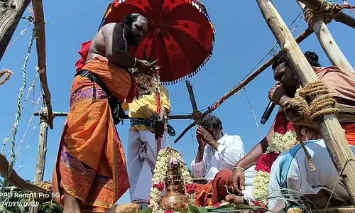 Tamil Nadu : उत्तरकोसमंगई मंदिर कुंभाभिषेकम उत्सव