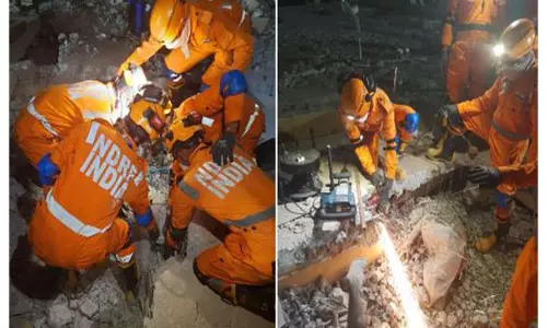 NDRF ने भूकंप प्रभावित म्यांमार में चार सक्रिय कार्यस्थलों पर SAR अभियान जारी रखा