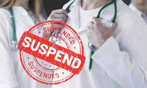 नगरकुर्नूल में रैगिंग के आरोप में 5 MBBS छात्र निलंबित नगरकुर्नूल में रैगिंग के आरोप में 5 MBBS छात्र निलंबित