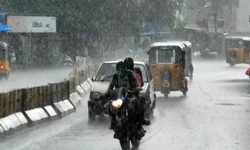 Hyderabad में हल्की बारिश की संभावना