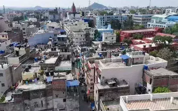 Ranchi पुलिस ने ड्रोन से कई इलाकों में घरों की छतों का किया निरीक्षण