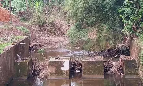 Kerala ; पुल्लुरम्पारा में बांध टूट रहे