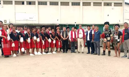 Nagaland : फ़ोम मोनियिउ बैडमिंटन टूर्नामेंट शुरू हुआ Nagaland : फ़ोम मोनियिउ बैडमिंटन टूर्नामेंट शुरू हुआ
