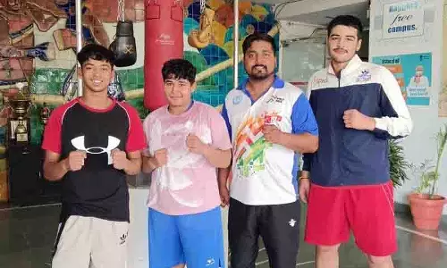 Junior Asian प्रतियोगिता के संभावितों में शहर के चार मुक्केबाज Junior Asian प्रतियोगिता के संभावितों में शहर के चार मुक्केबाज