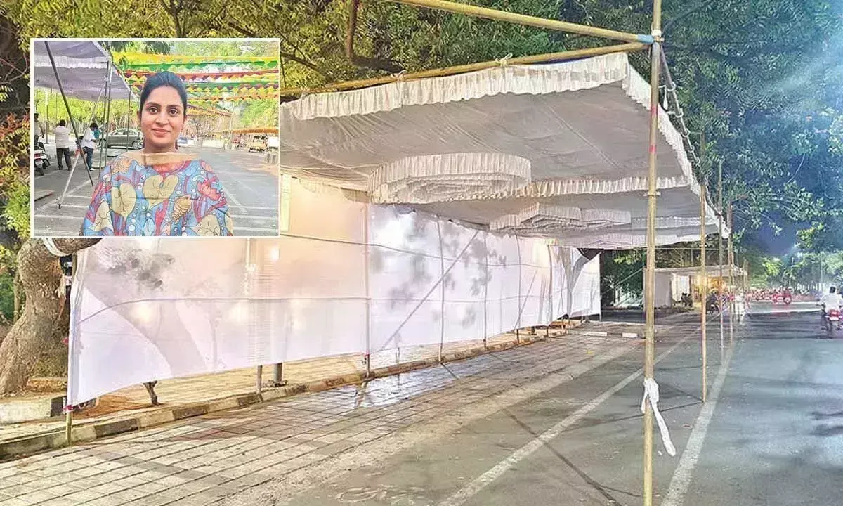 Rajahmundry शहर अमरावती चित्रकला विधि की मेजबानी के लिए पूरी तरह तैयार