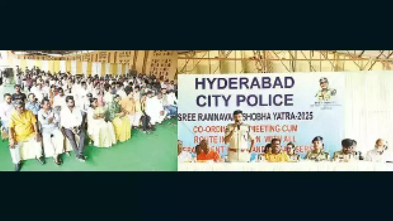 Telangana: इस राम नवमी शोभा यात्रा में कोई तेज डीजे संगीत नहीं: CP