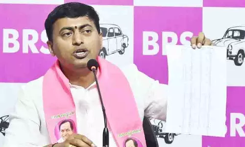 BRS ने तेलंगाना ग्रुप-I परीक्षाओं में अनियमितताओं का आरोप लगाया