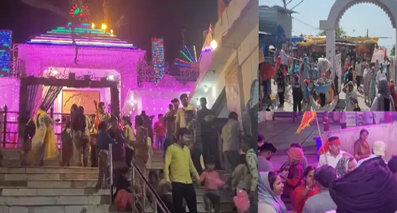 चैत्र नवरात्रि का आठवां दिन, देवी दर्शन को देश के विभिन्न मंदिरों में जुटे भक्त चैत्र नवरात्रि का आठवां दिन, देवी दर्शन को देश के विभिन्न मंदिरों में जुटे भक्त