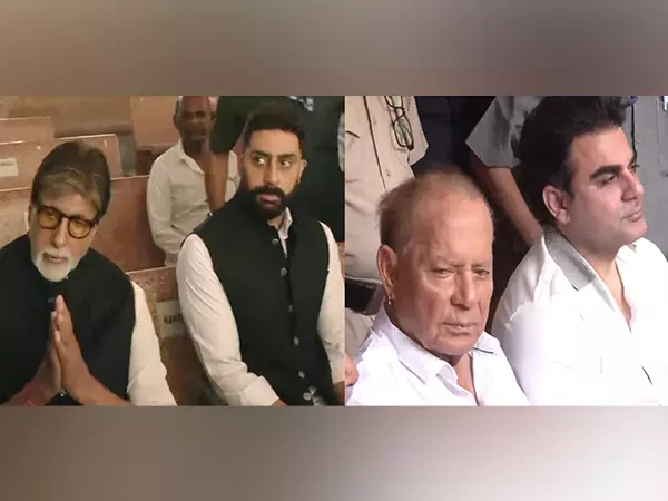 अमिताभ, अभिषेक बच्चन, सलीम खान, अन्य हस्तियों ने Manoj Kumar को अंतिम विदाई दी अमिताभ, अभिषेक बच्चन, सलीम खान, अन्य हस्तियों ने Manoj Kumar को अंतिम विदाई दी