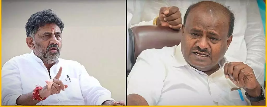 HDK का आरोप है कि DKSH ने मिट्टी के नाम पर लौह अयस्क का परिवहन किया HDK का आरोप है कि DKSH ने मिट्टी के नाम पर लौह अयस्क का परिवहन किया