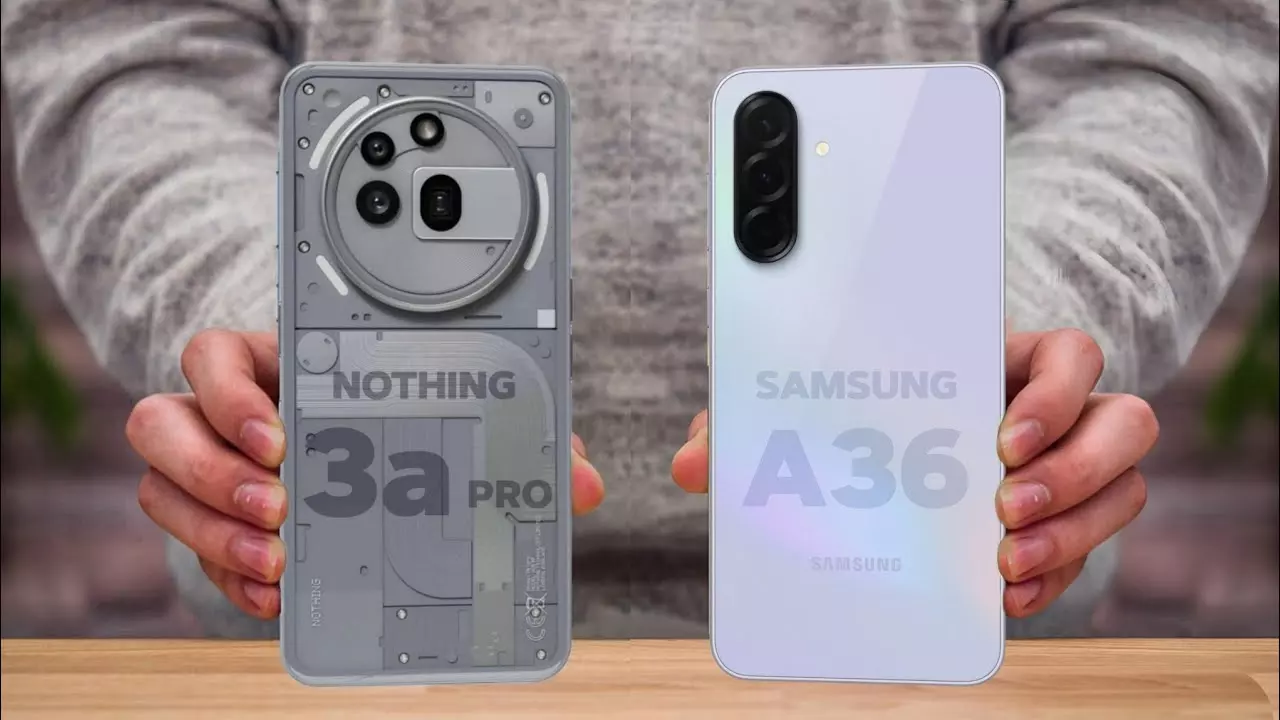 Nothing Phone (3a) Pro vs Samsung Galaxy A36 30 हजार की रेंज में फोन Nothing Phone (3a) Pro vs Samsung Galaxy A36 30 हजार की रेंज में फोन