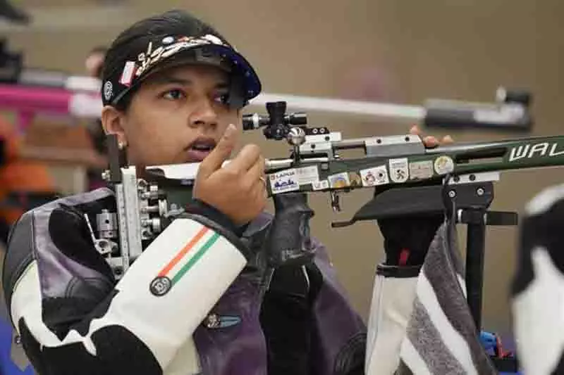 शिफ्त कौर समरा ने जीता स्वर्ण, ISSF विश्व कप में भारत की पहली जीत शिफ्त कौर समरा ने जीता स्वर्ण, ISSF विश्व कप में भारत की पहली जीत