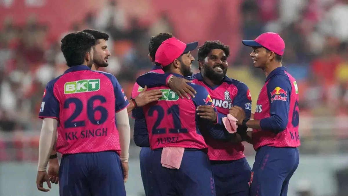 IPL 2025: राजस्थान ने पंजाब को 50 रनों से हराया IPL 2025: राजस्थान ने पंजाब को 50 रनों से हराया