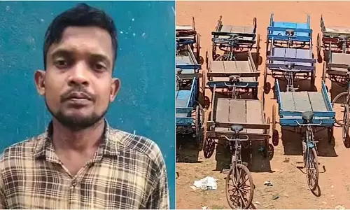 Tamil Nadu: मछली की गाड़ियां चुराने वाले व्यक्ति गिरफ्तार Tamil Nadu: मछली की गाड़ियां चुराने वाले व्यक्ति गिरफ्तार