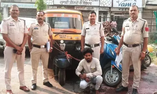 ऑटो और एक्टिवा चोरी, रायगढ़-ओडिशा में वारदात को अंजाम देने वाला गिरफ्तार