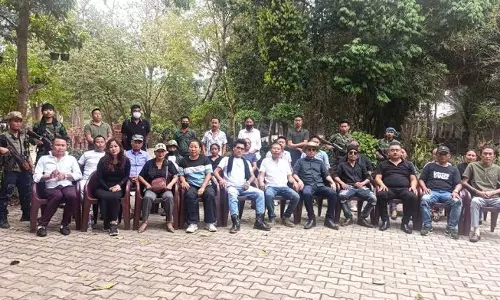 NSCN-R ने 29 कार्यकर्ताओं का स्वागत किया NSCN-R ने 29 कार्यकर्ताओं का स्वागत किया