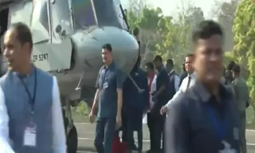 दंतेवाड़ा से रायपुर लौटे अमित शाह, गृह विभाग की लेंगे अहम बैठक